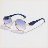 Óculos De Sol Feminino Uv400 Azul