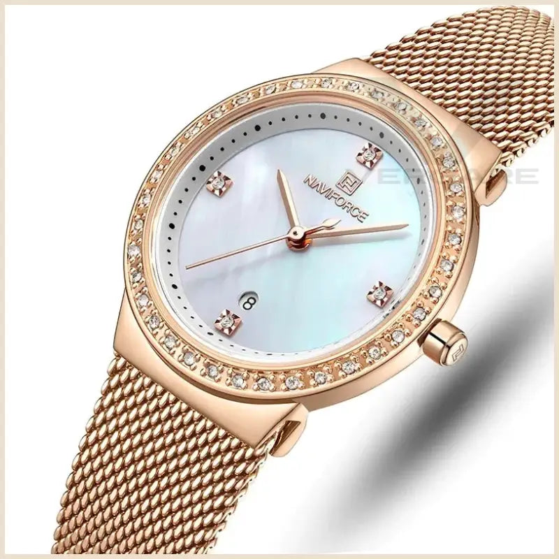 Relógio Feminino De Luxo ’’Cristal’’ Relógio